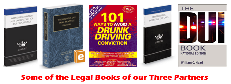 DUI Legal Books of our Three Partners